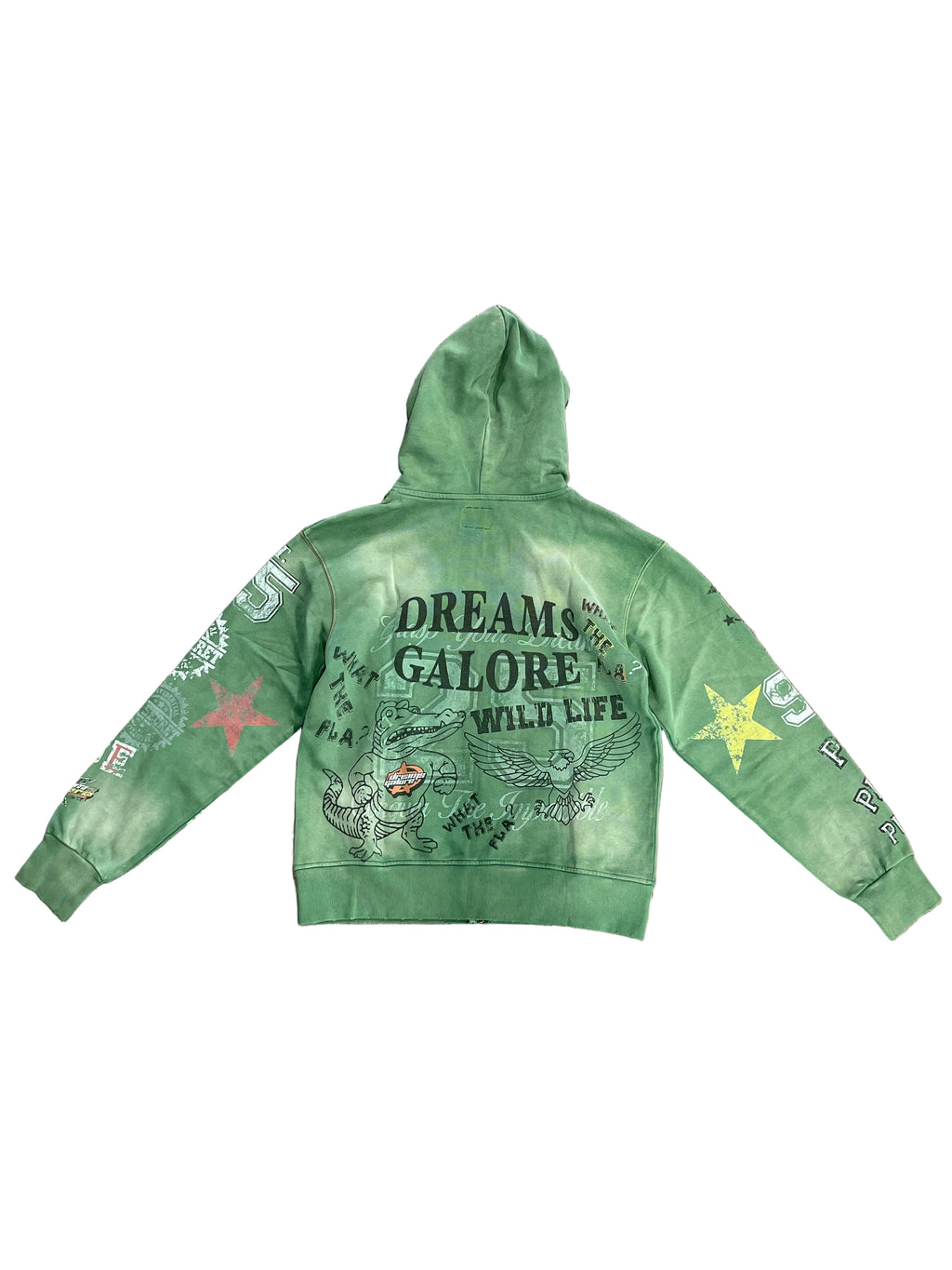 Dreams Galore "Green Flordian Zip-Up"
