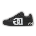 Dolce & Gabbana Portofino Sneaker "Black White Logo"