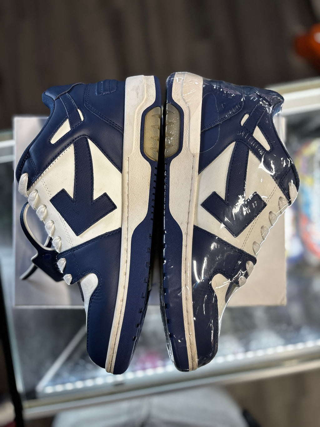 Off White Out Of Office "Navy/White"