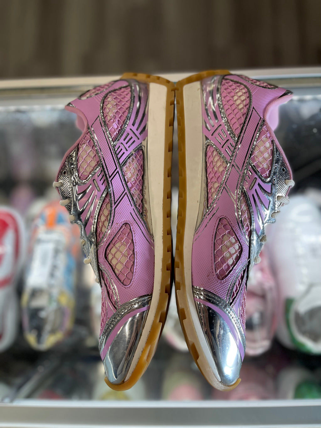 Bottega Venetta Orbit Sneaker "Pink"