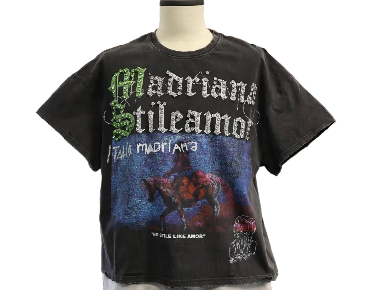 Madriana Rhinestone Tee