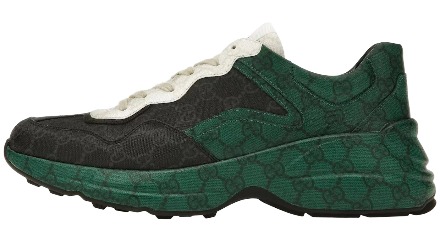 Gucci GG Rhyton "Green Black Monogram"