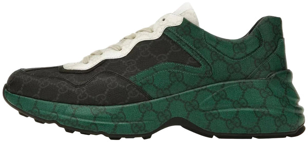 Gucci GG Rhyton "Green Black Monogram"