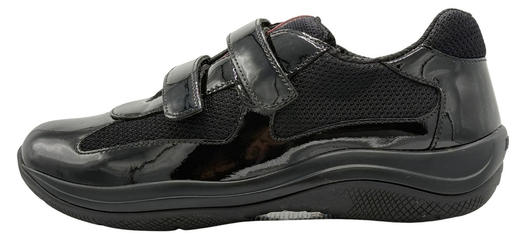 Prada America Cup Strap Patent "Black"