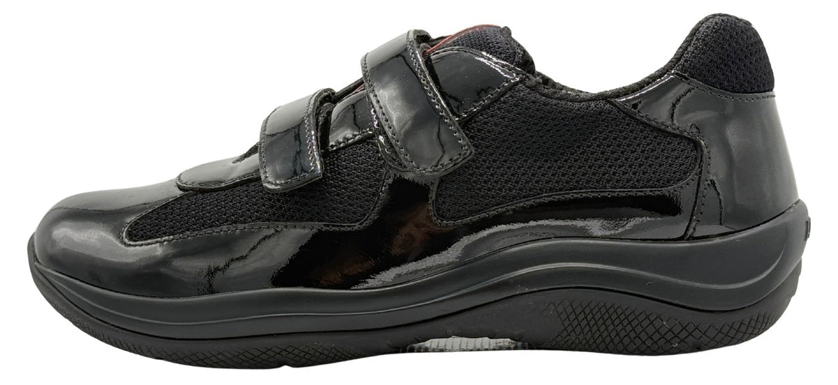 Prada America Cup Strap Patent "Black"