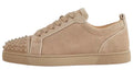 Christian Louboutin Low "Light Brown Suede"