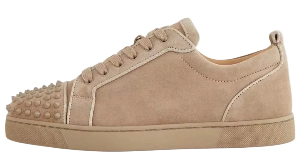 Christian Louboutin Low "Light Brown Suede"