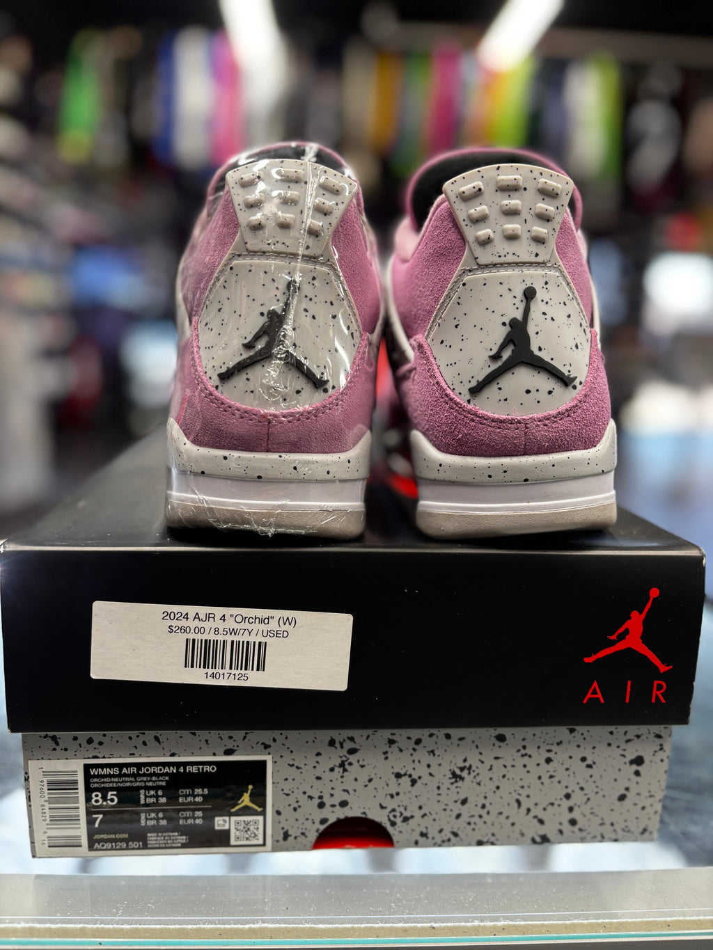 2024 Air Jordan Retro 4 "Orchid" (W)