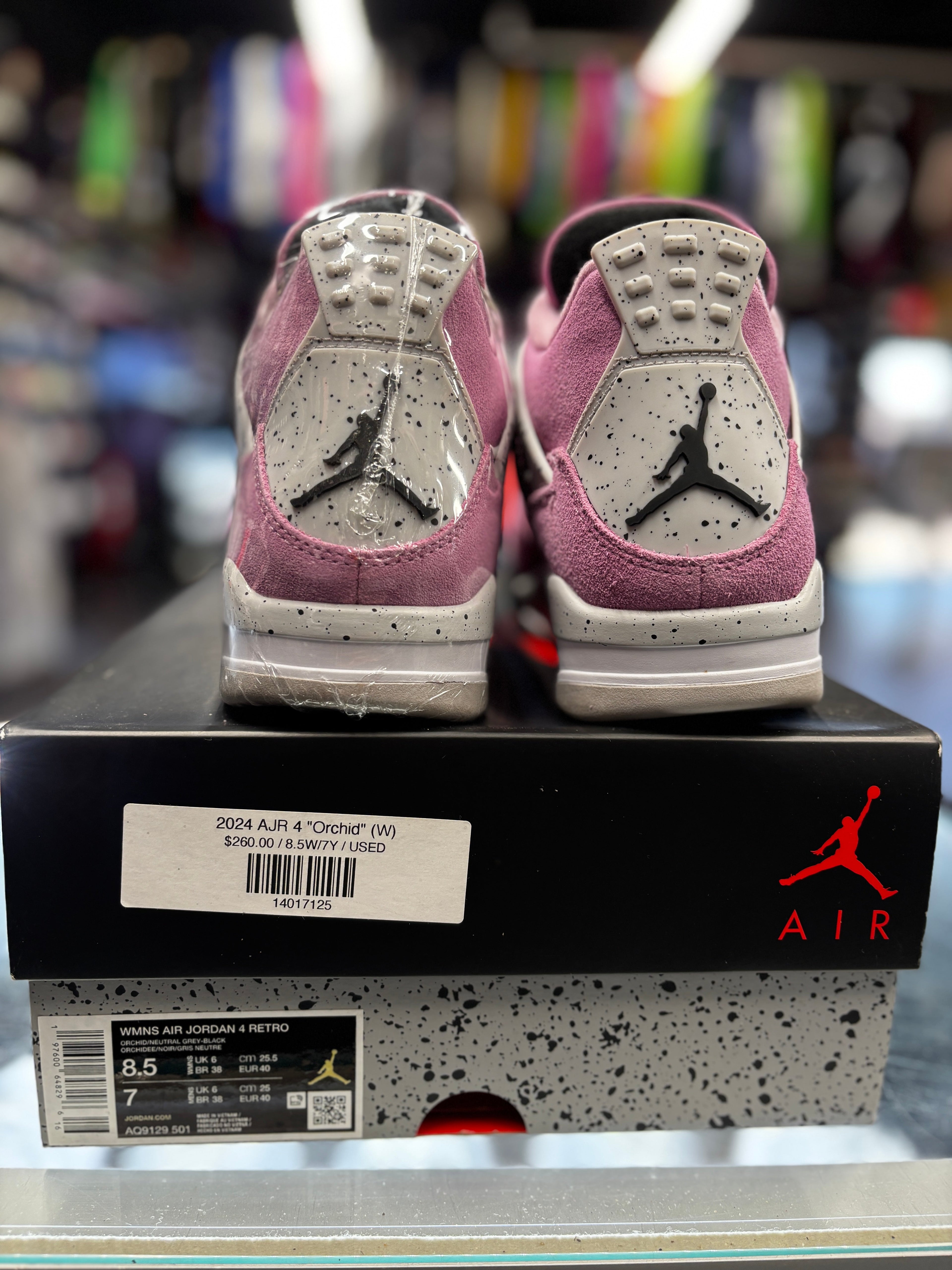 2024 Air Jordan Retro 4 "Orchid" (W)
