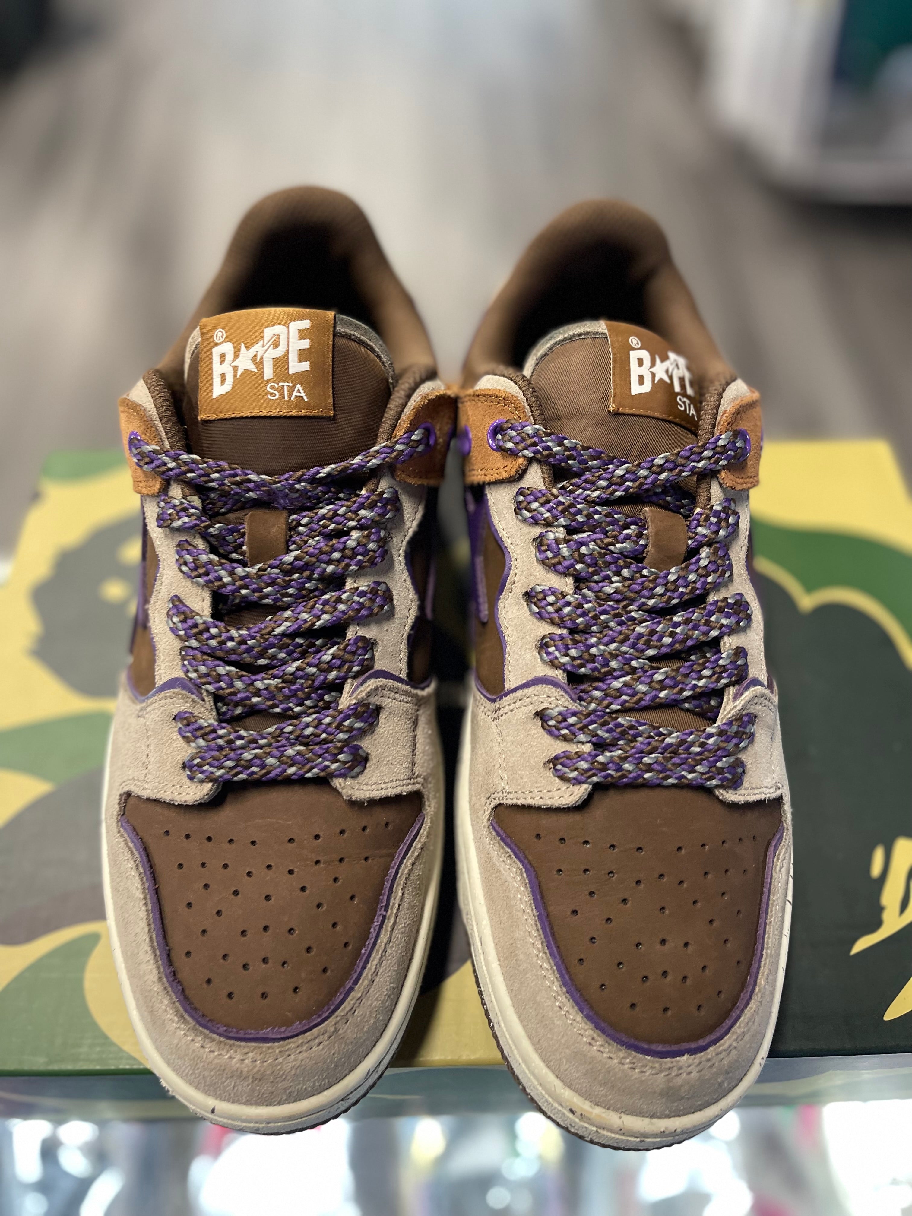 Bapesta Sk8 "Brown/Purple"