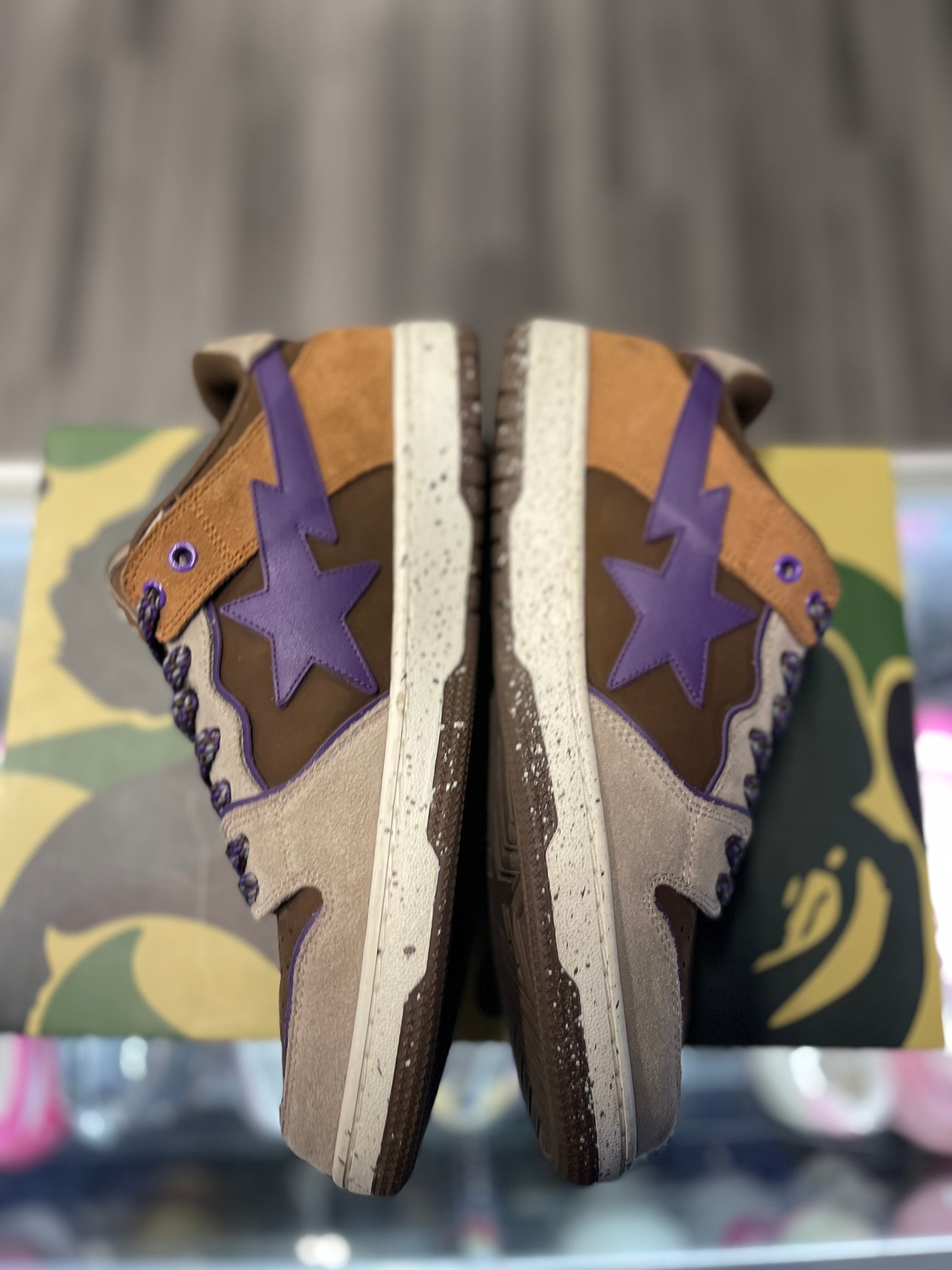 Bape Sta Sk8 "Brown/Purple"