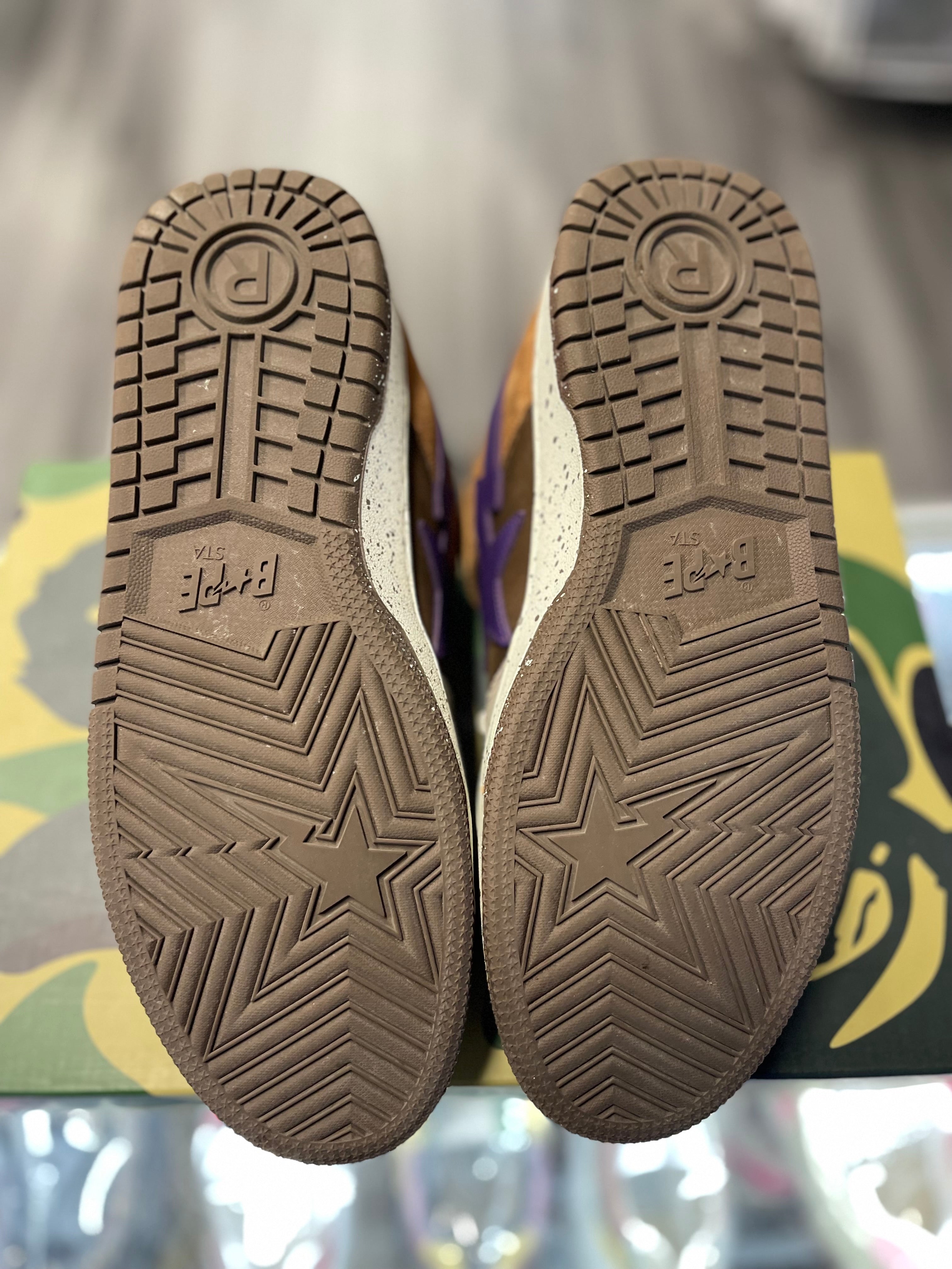 Bapesta Sk8 "Brown/Purple"