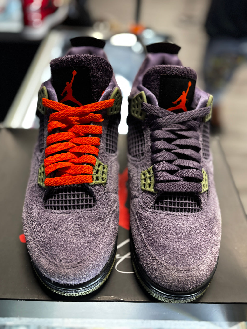 2022 Air Jordan Retro 4 "Canyon Purple" (W)