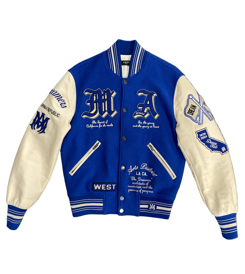 Amiri Dream Team Varisty Jacket "Blue"