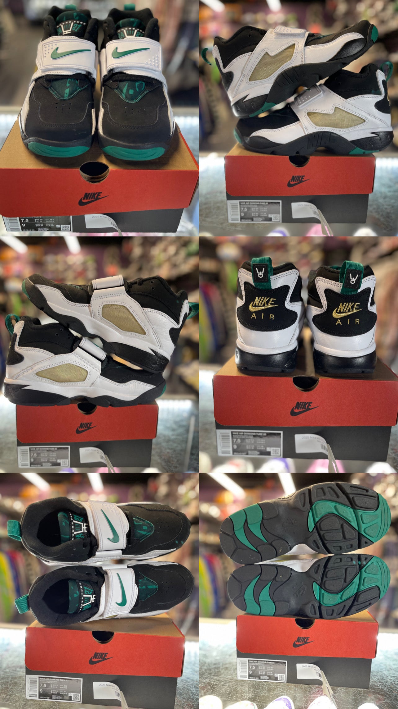 2025 Nike Air Diamond Turf "Emerald"