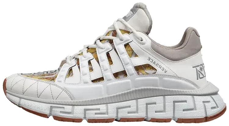 Versace Trigreca Sneaker "Gold Barocco Print"