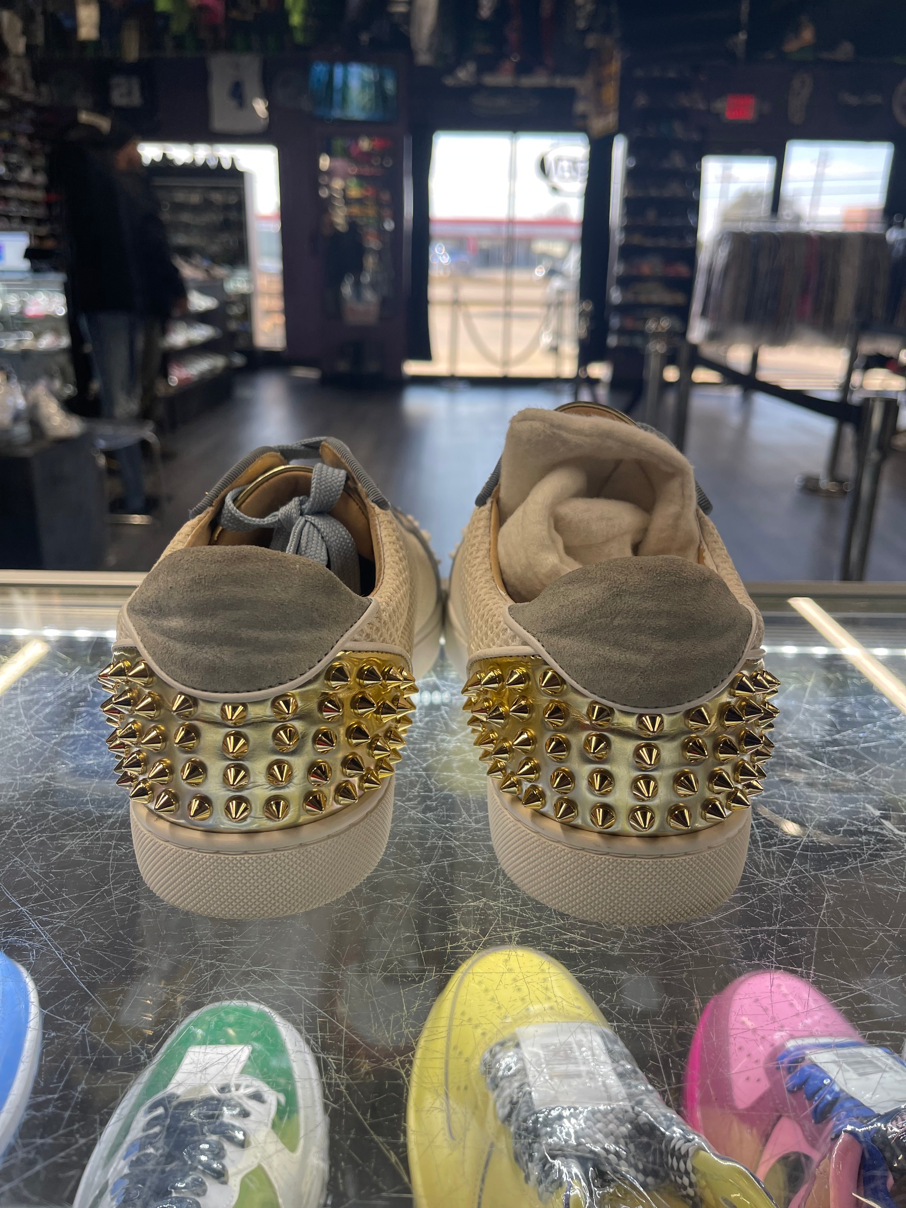 Christian Louboutin Low "White/Blue/Gold"