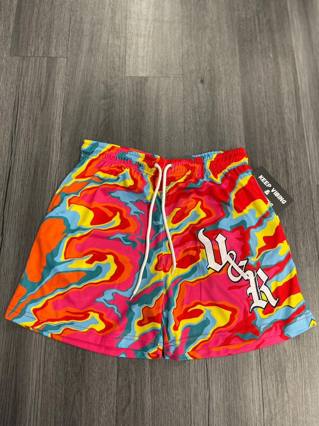 V & R Shorts "Purple Tie-Dye"