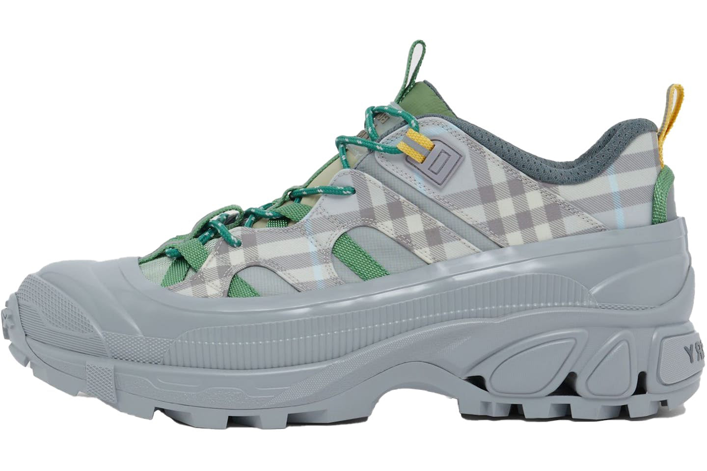Burberry Arthur Vintage Check Sneaker "Grey/Green"