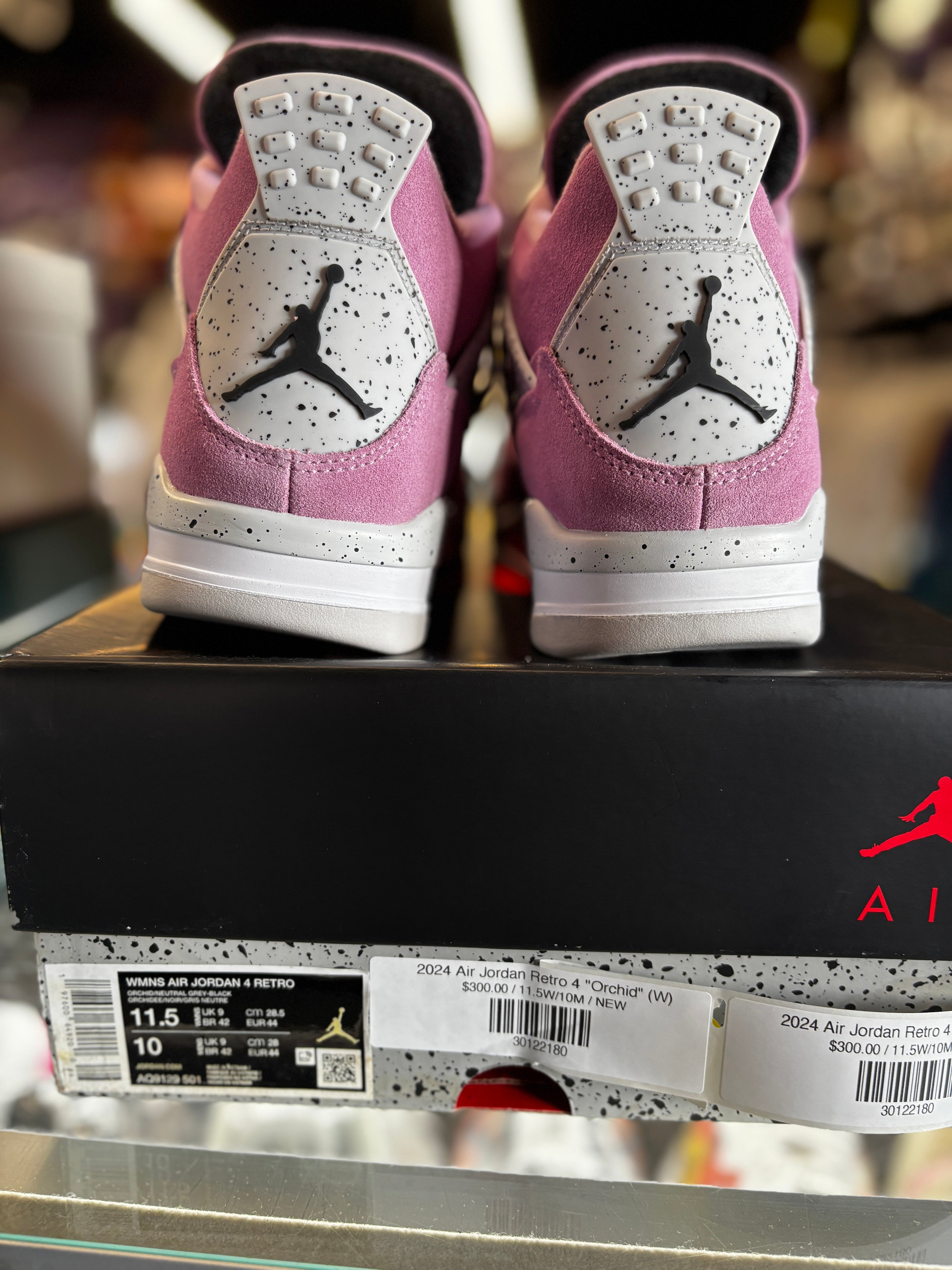 2024 Air Jordan Retro 4 "Orchid" (W)