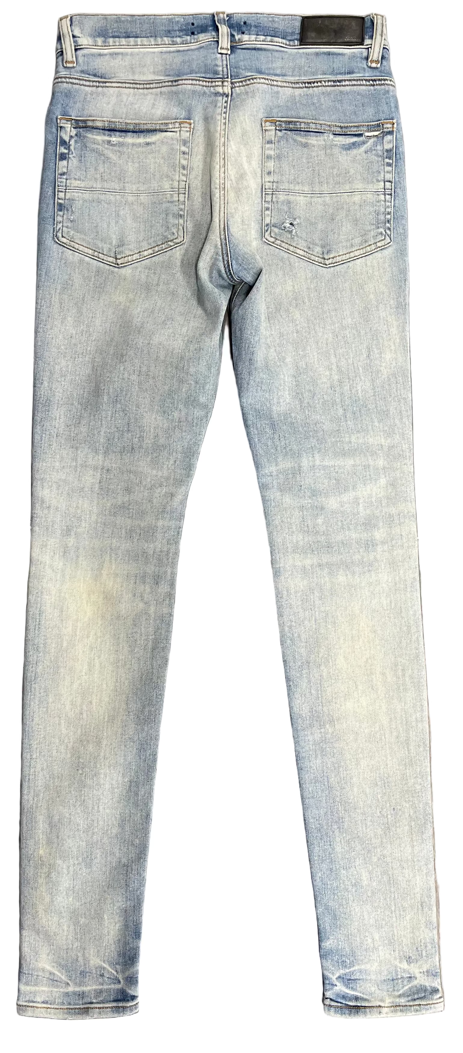 Amiri MX1 Jeans Light Wash "Black Bandana"