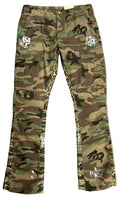 MNML Pants "Green Camo Splat"