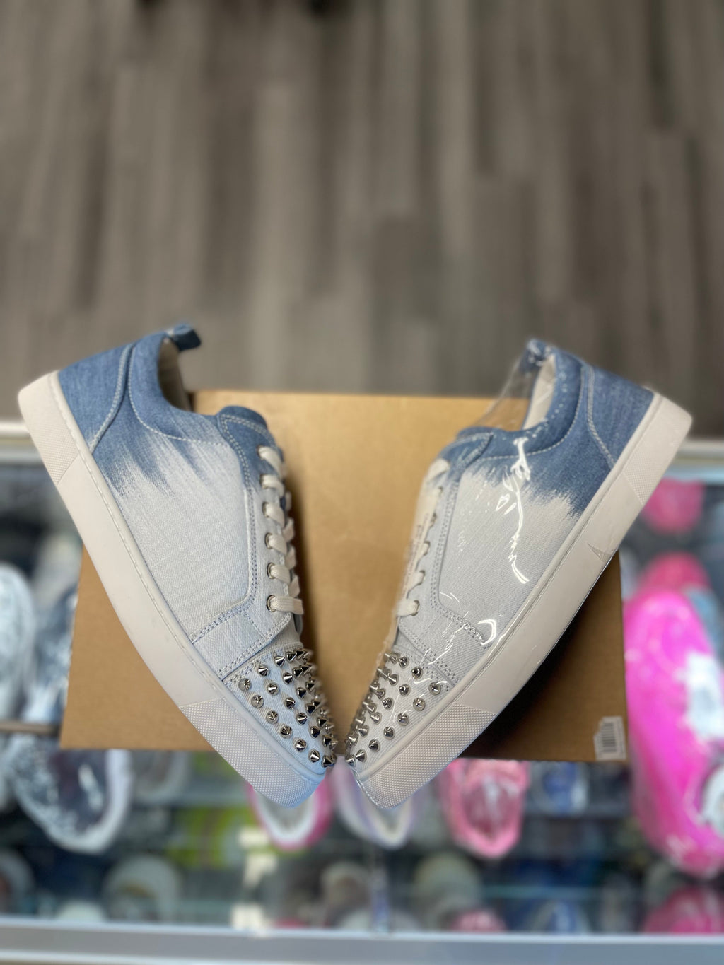 Christian Louboutin Low "Blue Denim"