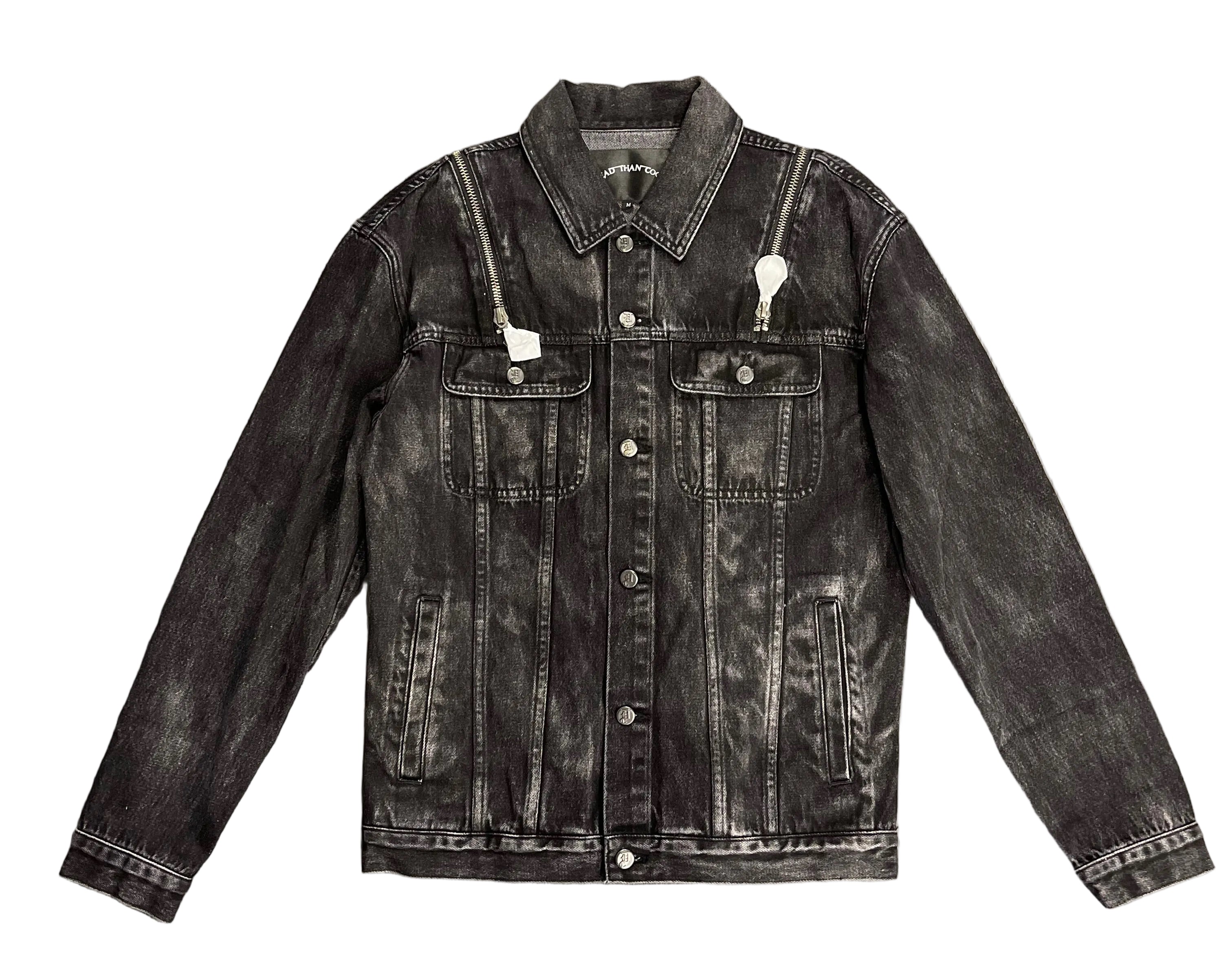 Dead Than Cool Denim Jacket "Black"