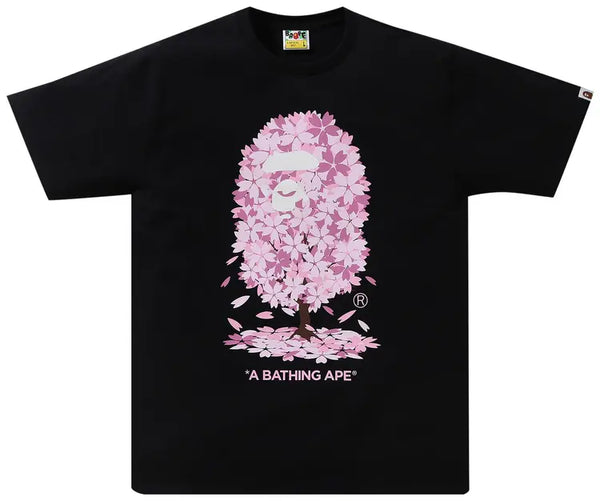 Bape Sakura Tokyo Ape Head Tee "Black"