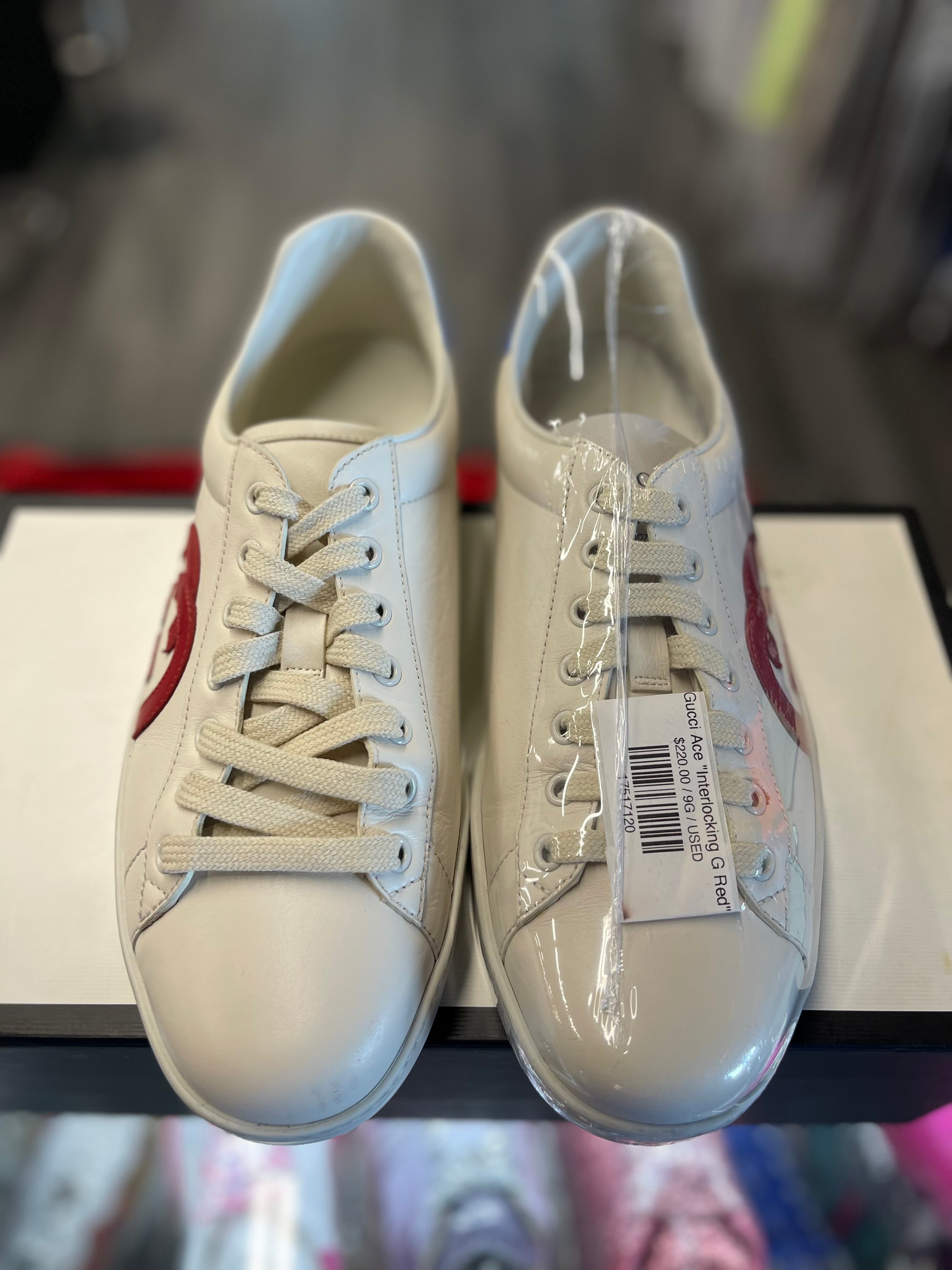 Gucci Ace "Interlocking G Red"