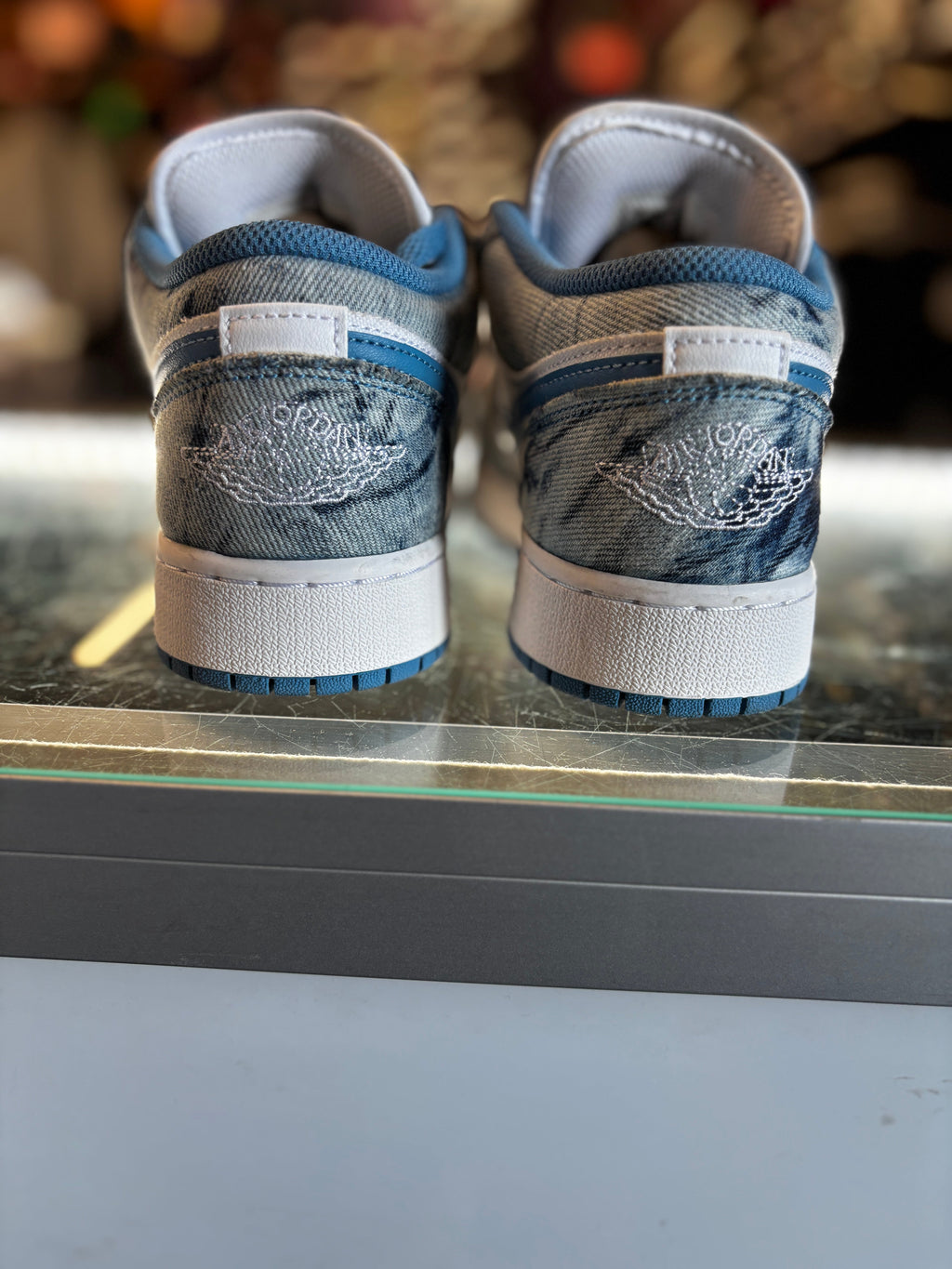 2022 Air Jordan 1 Low "Washed Denim" (GS)