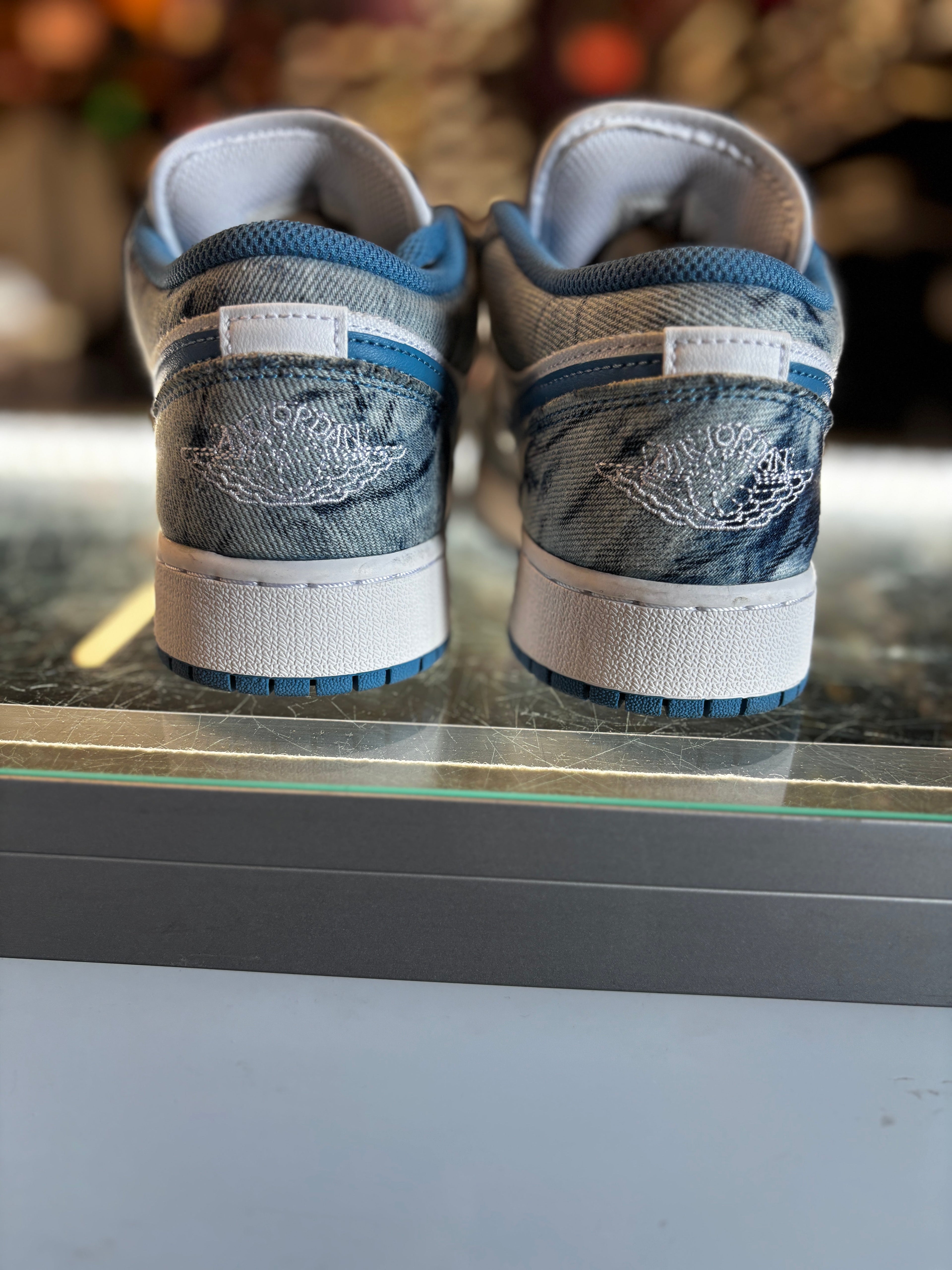 2022 Air Jordan 1 Low "Washed Denim" (GS)