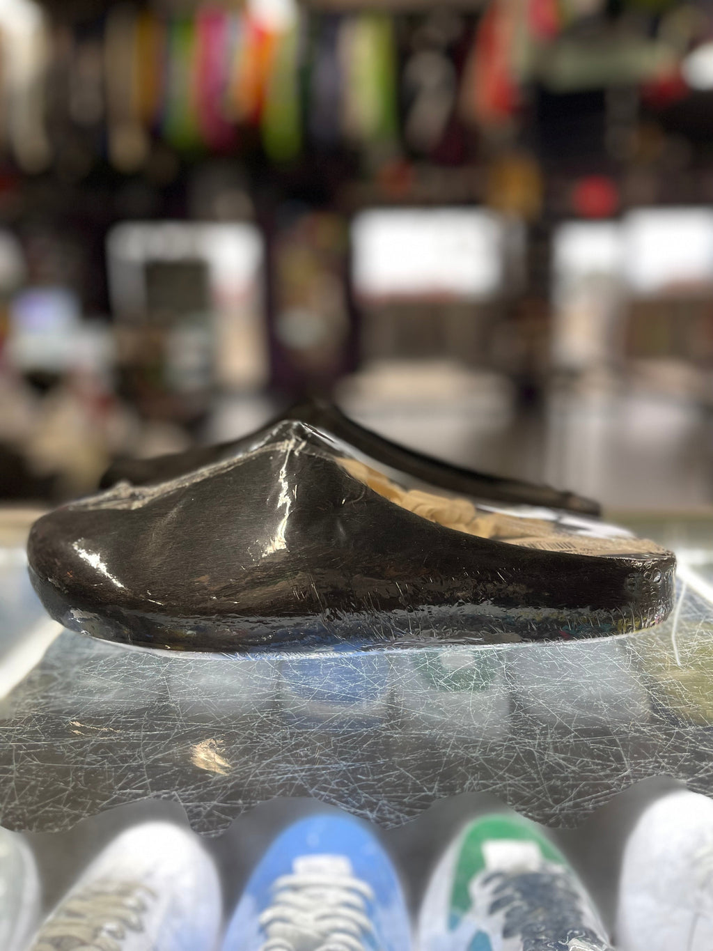 Marni Slides Black Fur