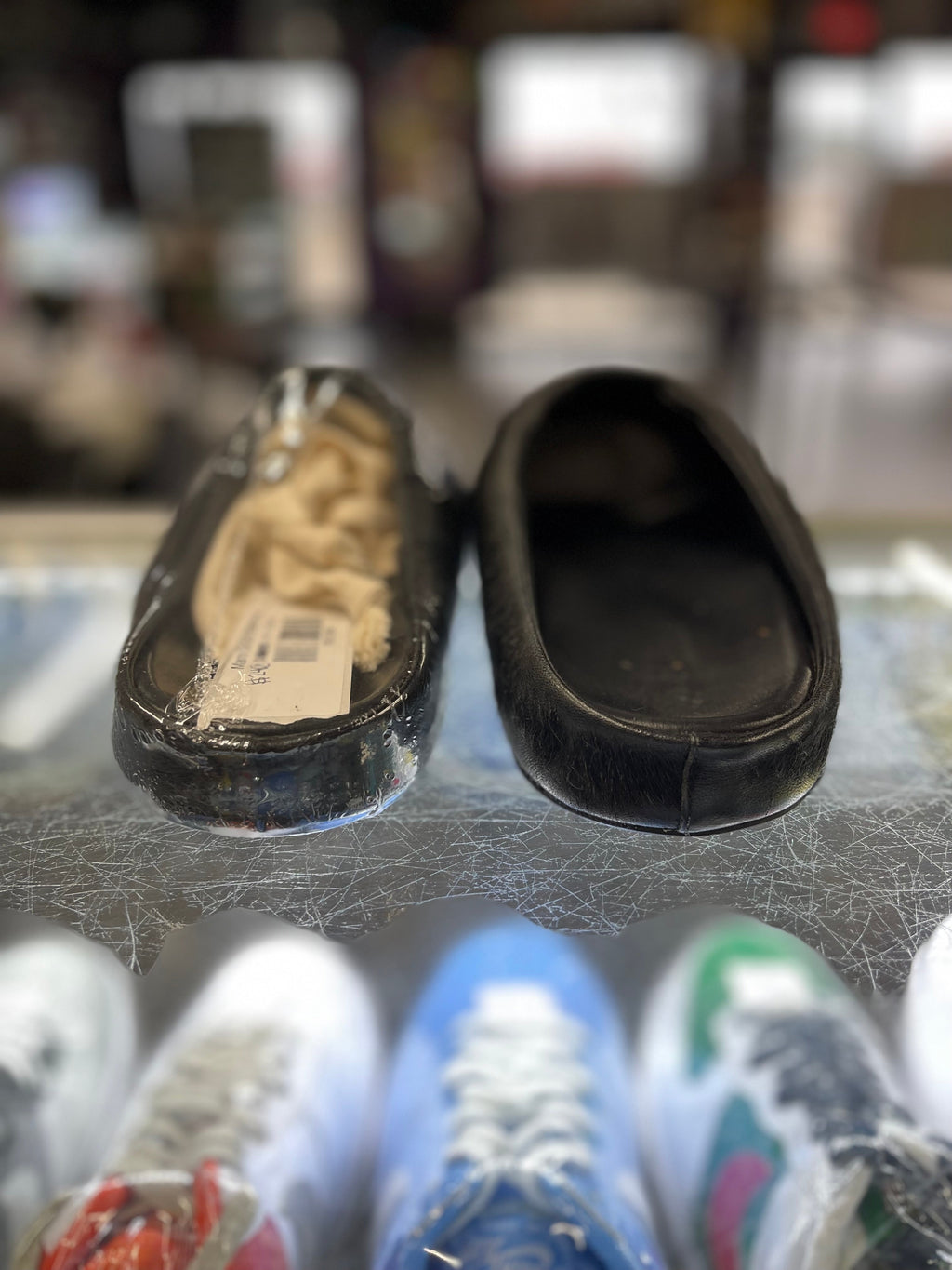Marni Slides Black Fur