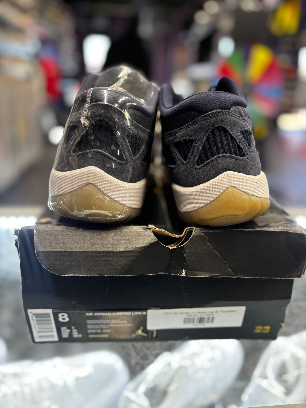 2017 Air Jordan 11 Retro Low IE "Obsidian"