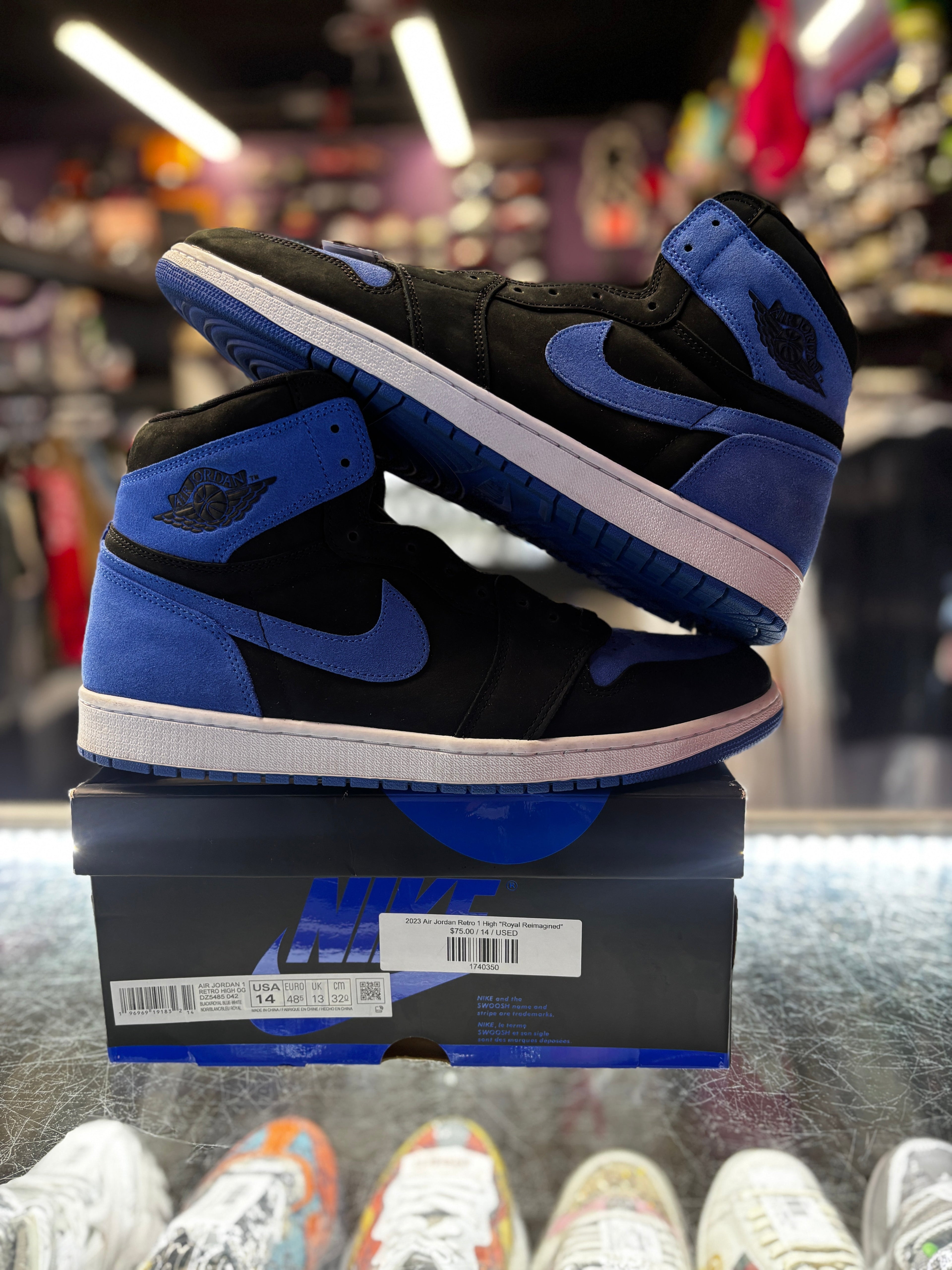 2023 Air Jordan Retro 1 High "Royal Reimagined"