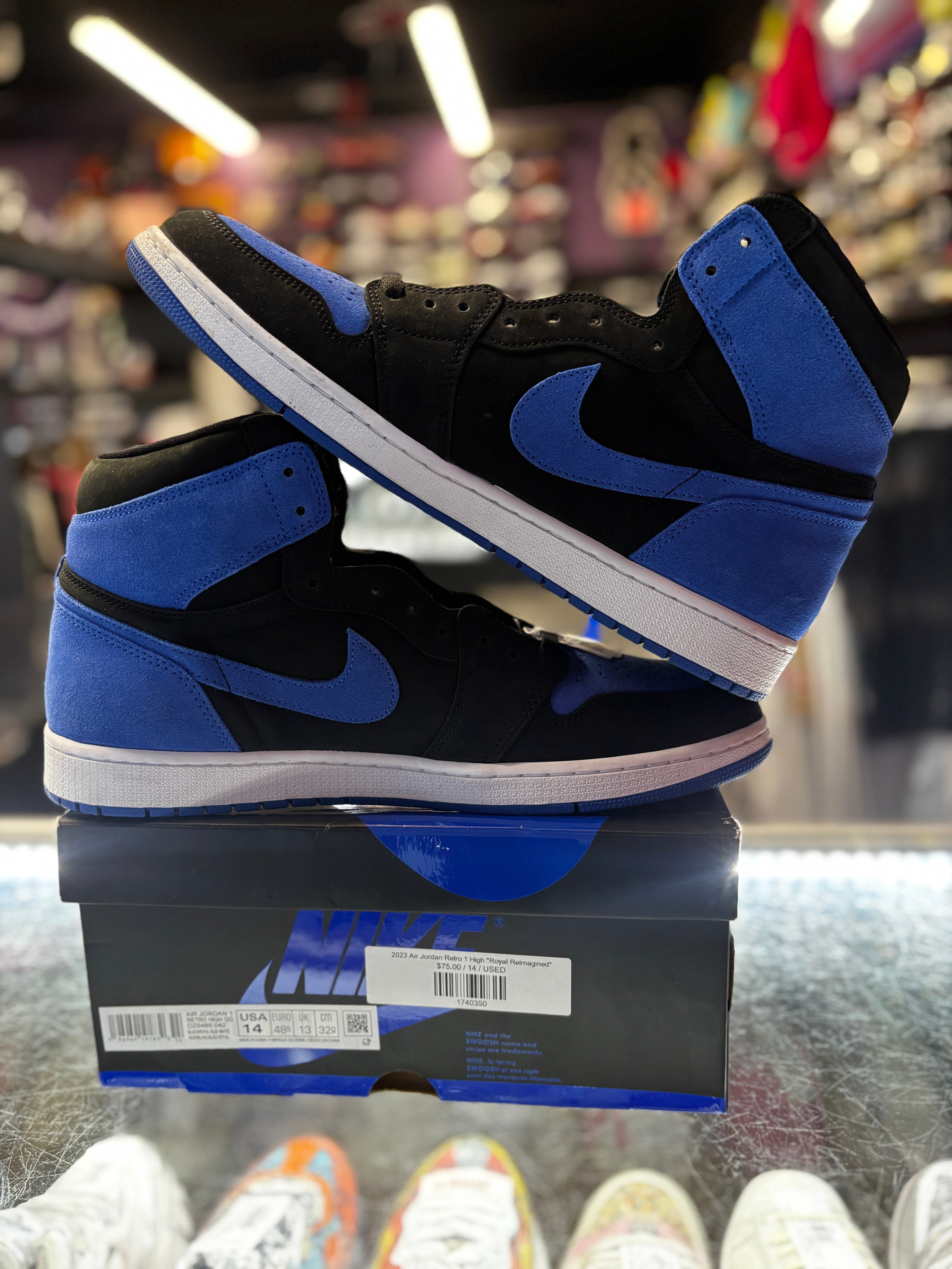 2023 Air Jordan Retro 1 High "Royal Reimagined"