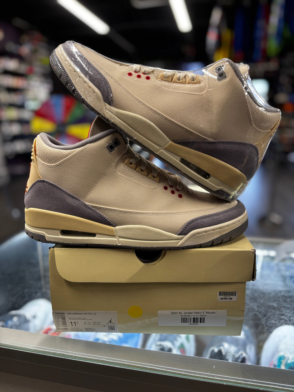 2022 Air Jordan Retro 3 "Muslin"