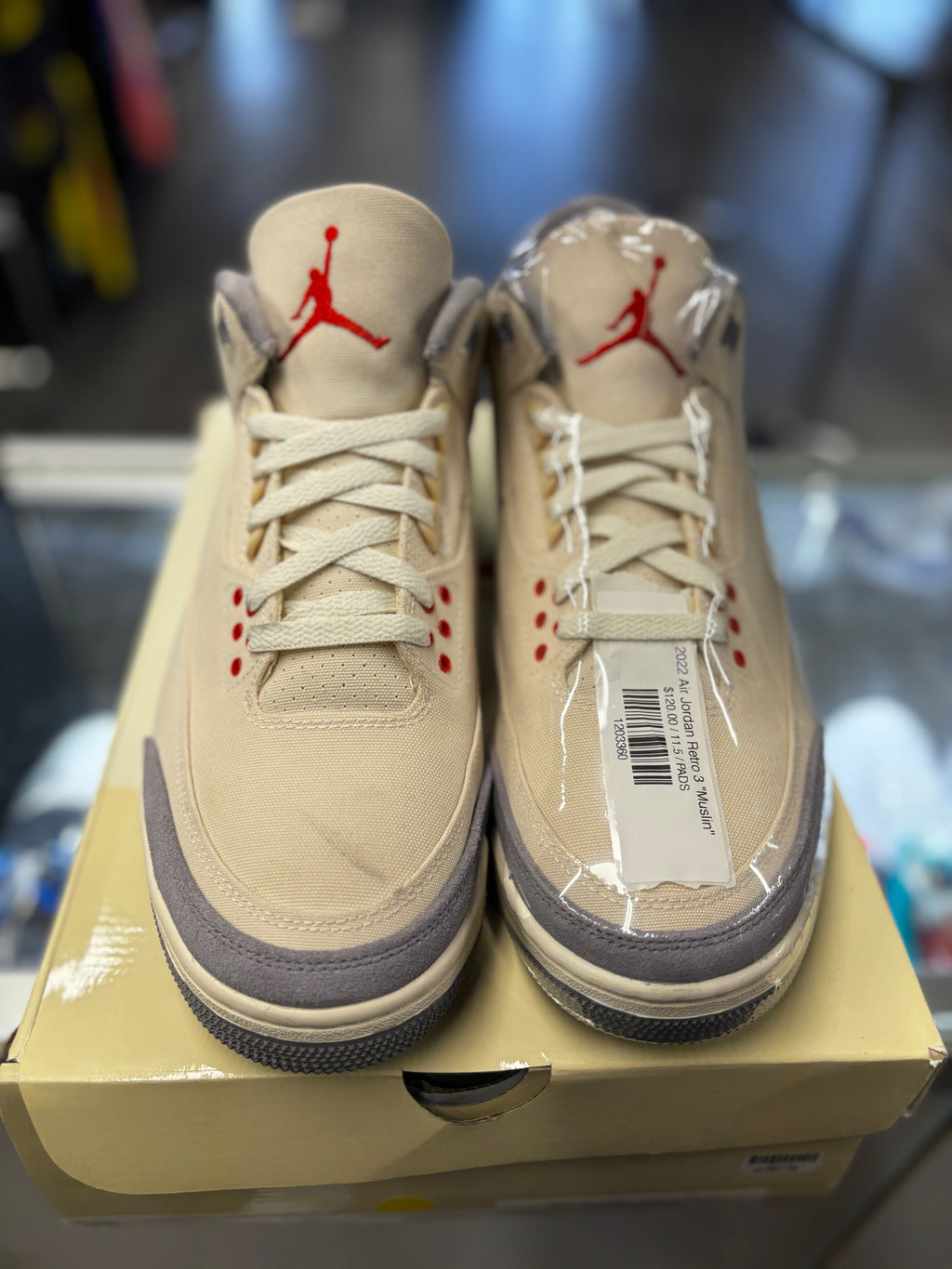 2022 Air Jordan Retro 3 "Muslin"