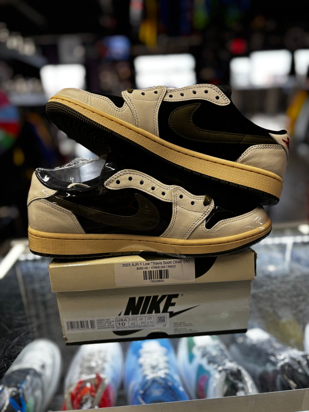 2023 Air Jordan Retro 1 Low "Travis Scott Olive" (W)