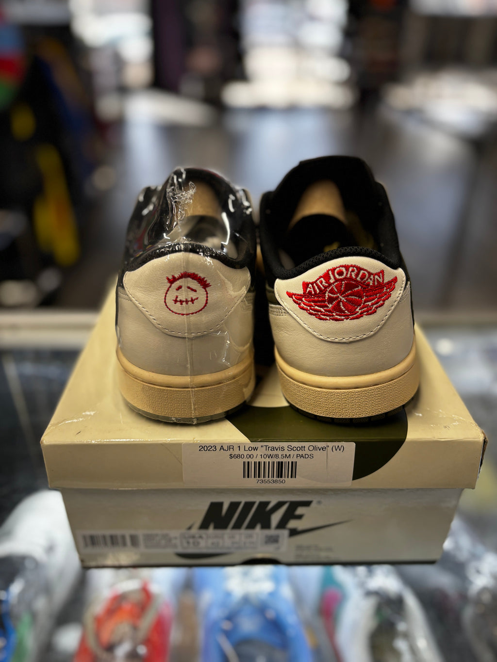2023 Air Jordan Retro 1 Low "Travis Scott Olive" (W)
