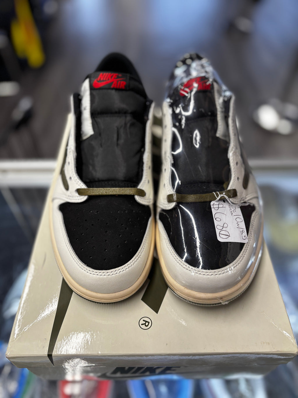 2023 Air Jordan Retro 1 Low "Travis Scott Olive" (W)