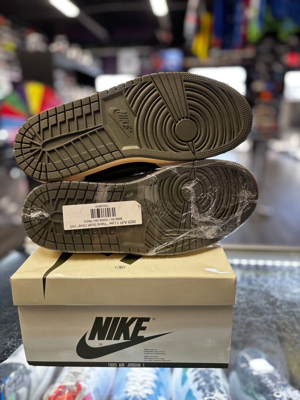 2023 Air Jordan Retro 1 Low "Travis Scott Olive" (W)