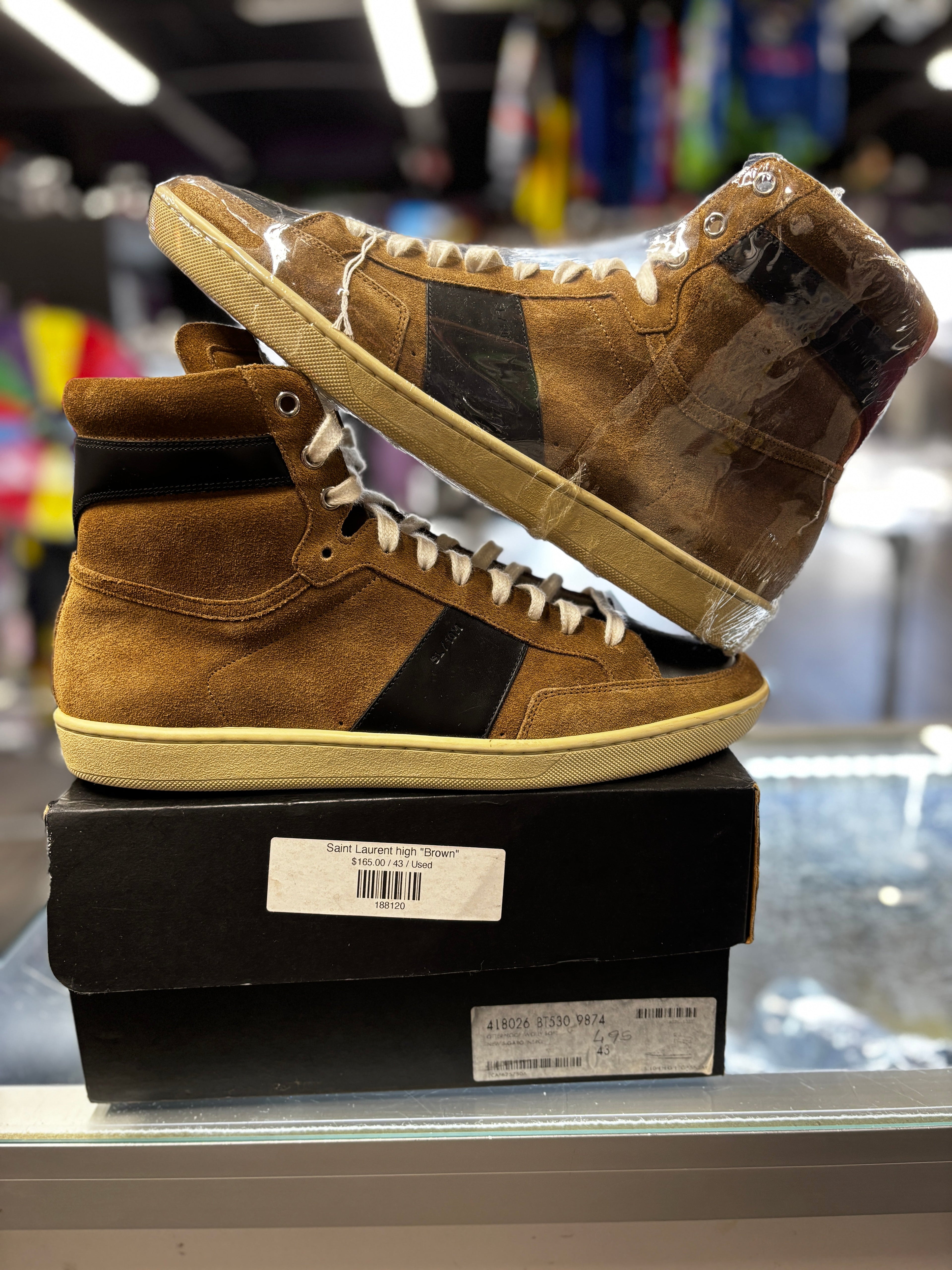 Saint Laurent high "Brown"
