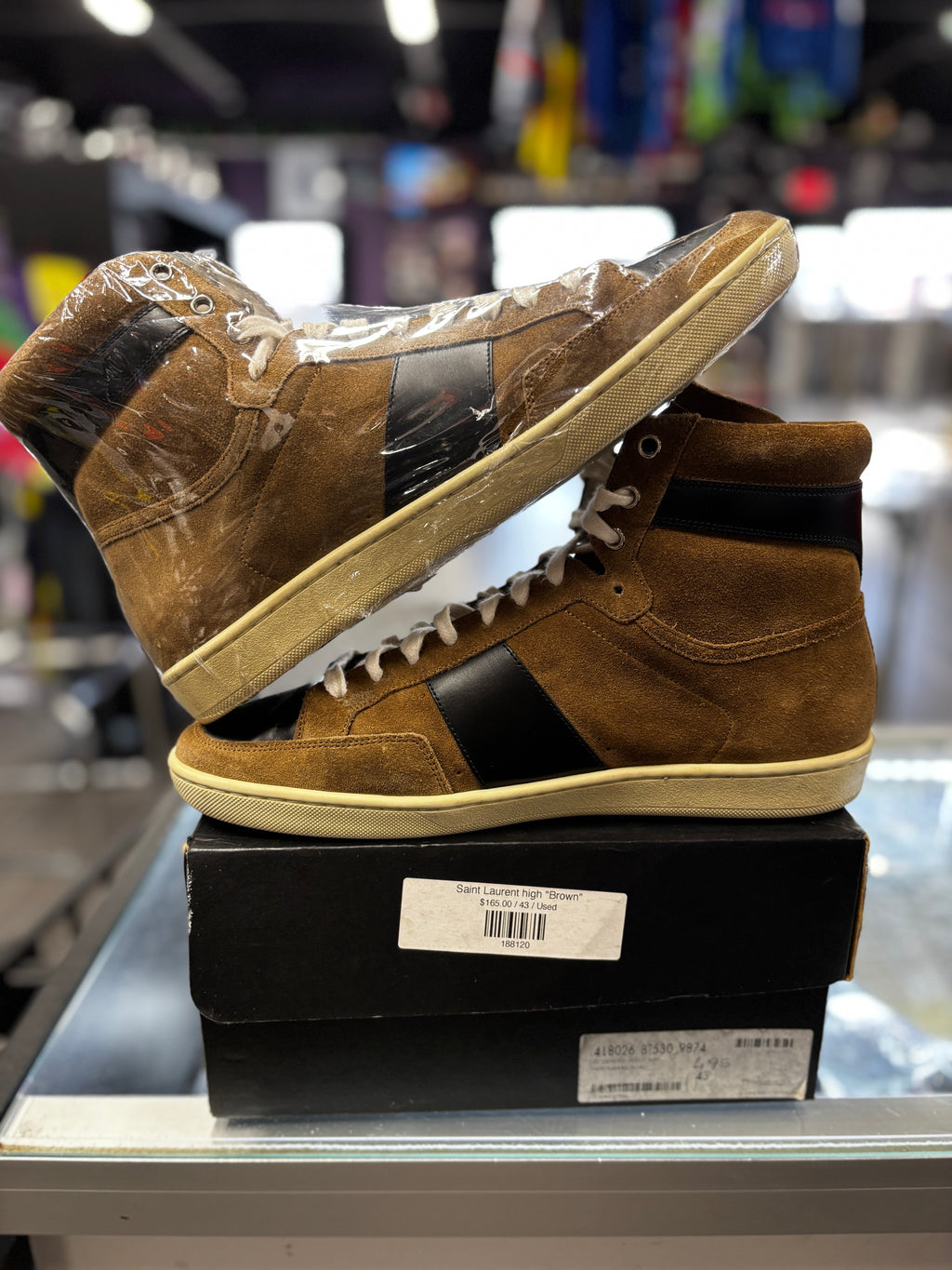 Saint Laurent high "Brown"
