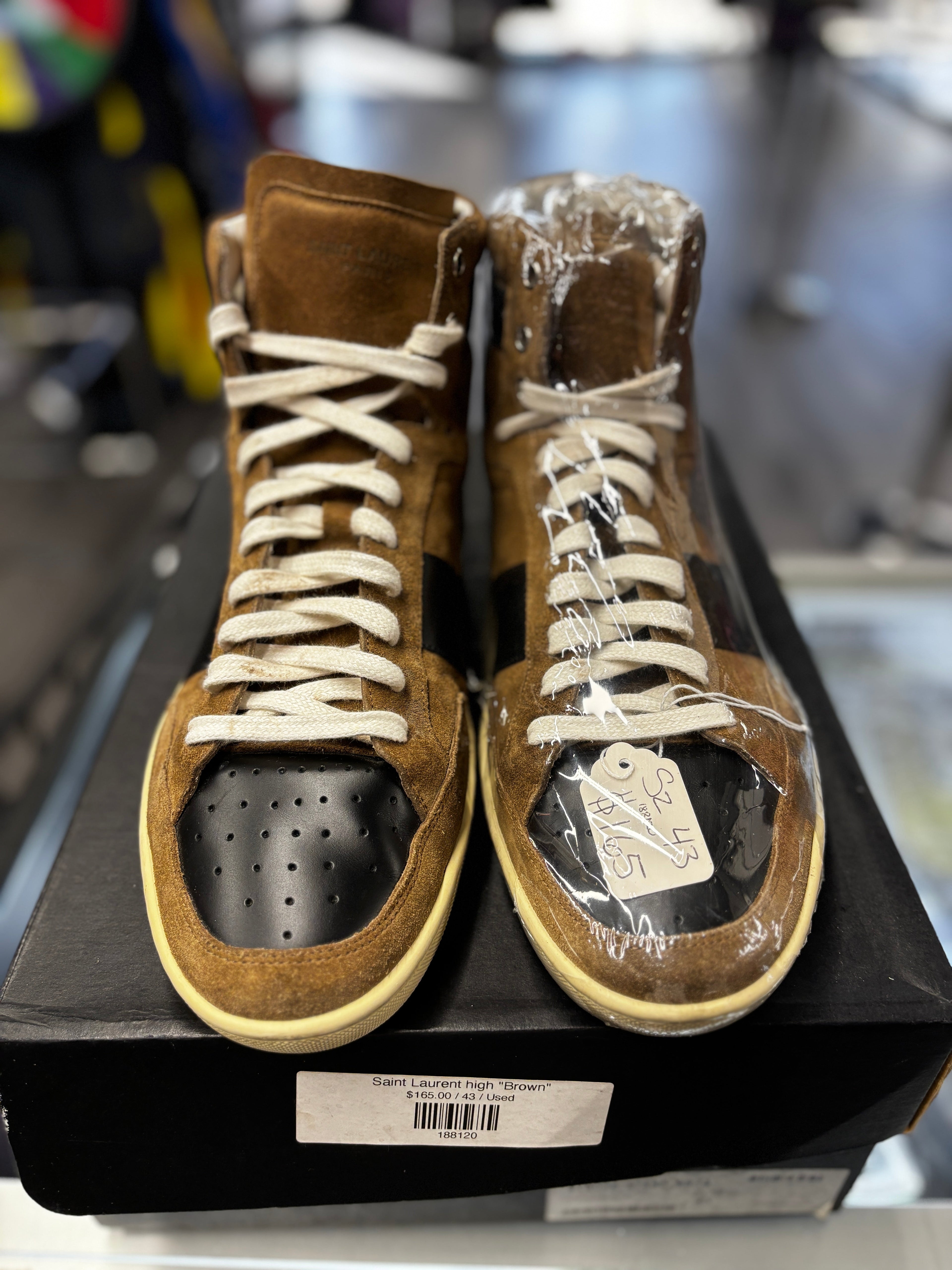 Saint Laurent high "Brown"