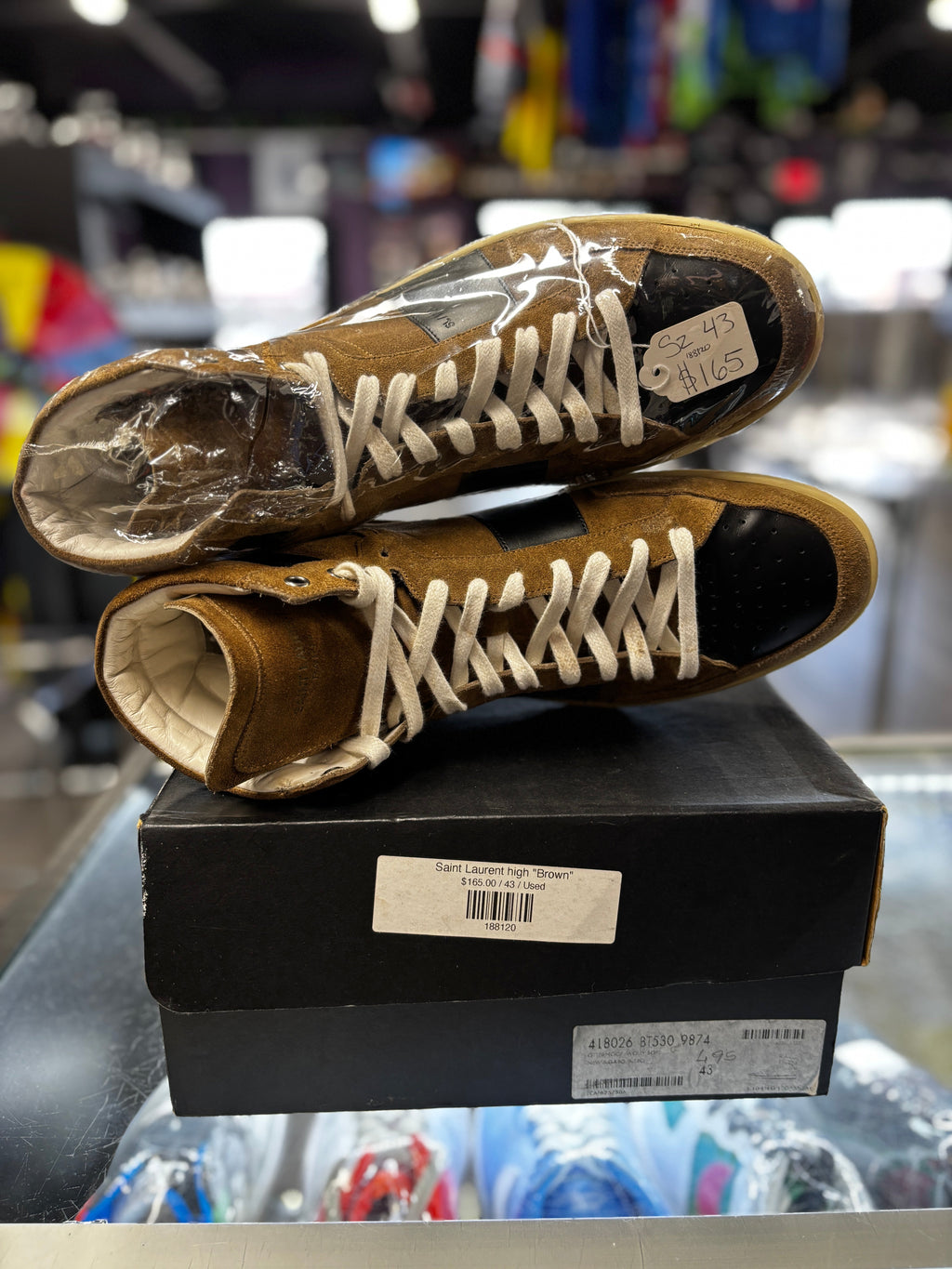Saint Laurent high "Brown"