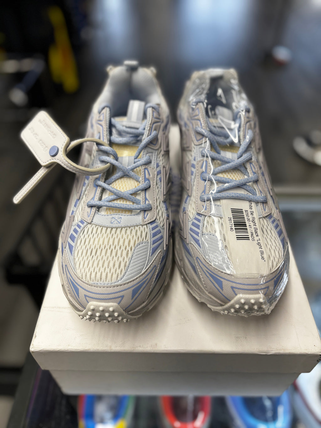 Off White Be Right Back "Light Blue"