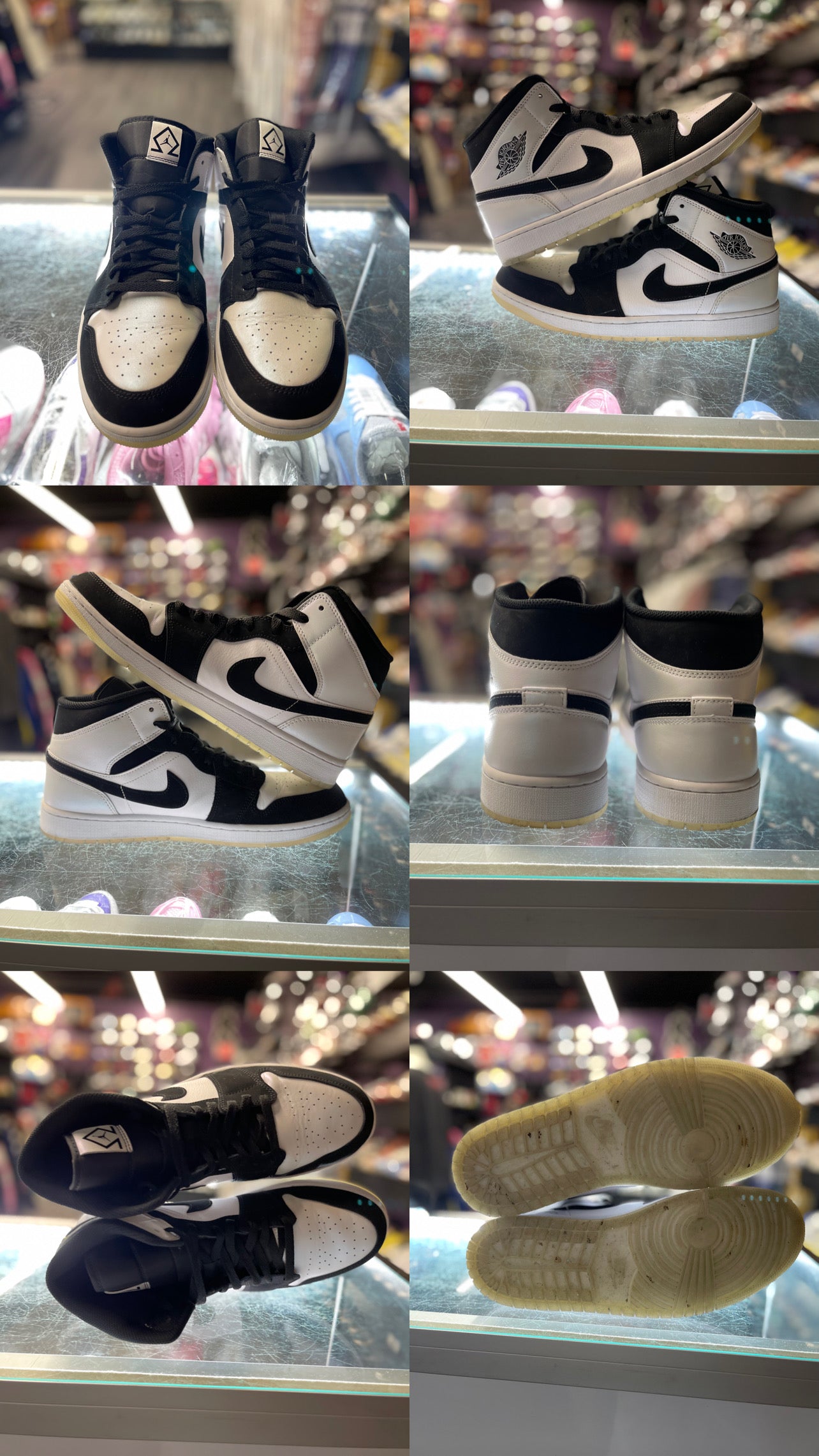 2022 Air Jordan Mid 1 "Diamond Shorts"