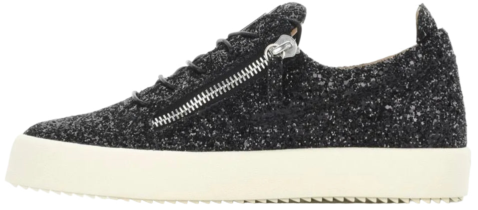 Giuseppe Zanotti Low "Black Glitter"